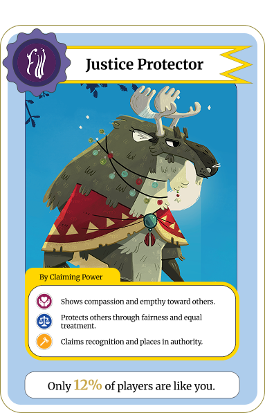 Justice Protector card back